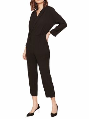 J. Crew Womens 365 Gyro Faux Wrap Jumpsuit 12